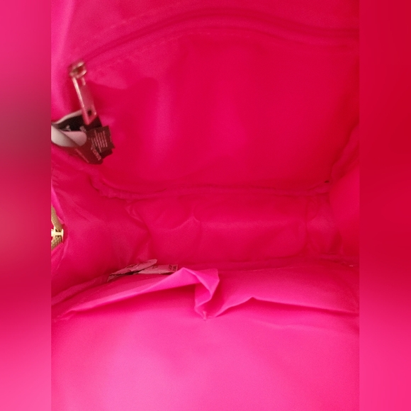 NWT Bioworld Claires Exclusive Wicked Pink Mini Backpack - Picture 6 of 9